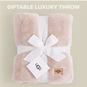 UGG Blush Plush Throw Blanket